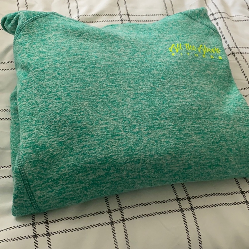 Green/Neon Yellow Hoodie
